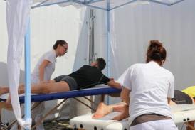 Galleria I massaggiatori Synapsy alla “Sarnico-Lovere Run” e alla “Gran Fondo MTB” di Brescia