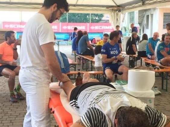 Manifestazioni sportive: servizio massaggi Synapsy alla Stra Bergamo e alla Moscato di Scanzo Trail!