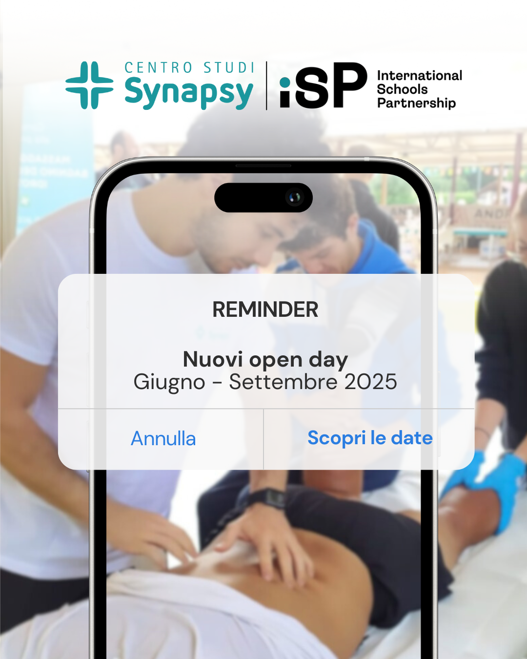 Centro Studi Synapsy riapre le porte delle sue sedi: scopri i prossimi Open Day